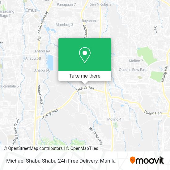 Michael Shabu Shabu 24h Free Delivery map