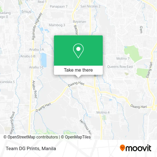 Team DG Prints map