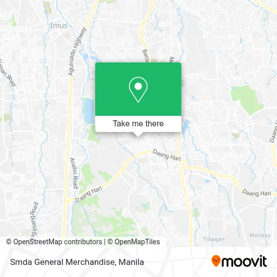Smda General Merchandise map