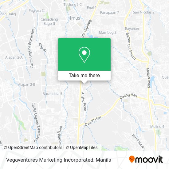 Vegaventures Marketing Incorporated map