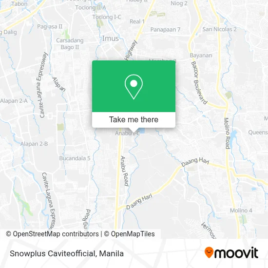 Snowplus Caviteofficial map