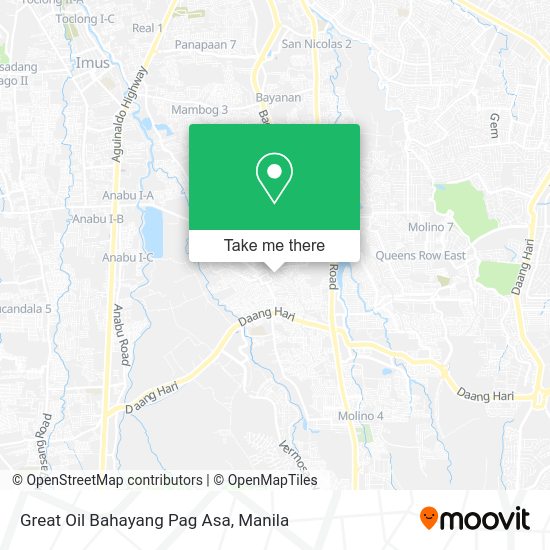 Great Oil Bahayang Pag Asa map