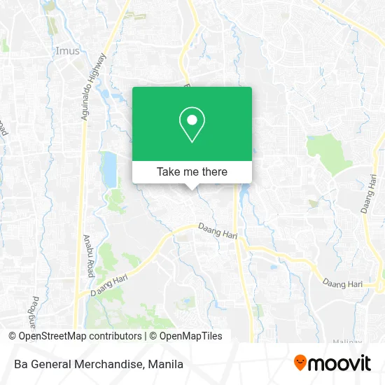 Ba General Merchandise map