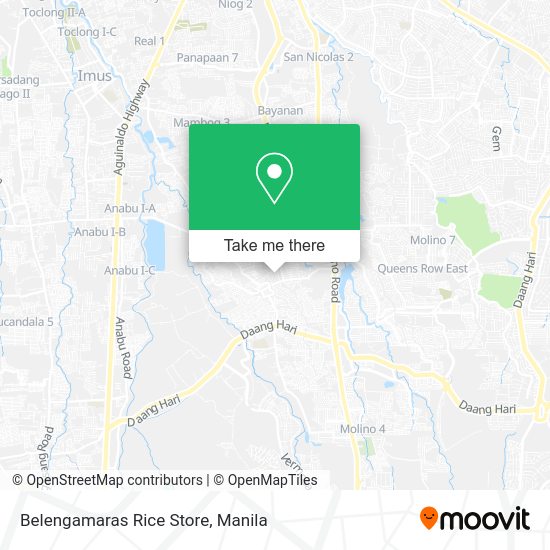 Belengamaras Rice Store map