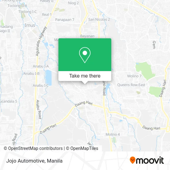 Jojo Automotive map