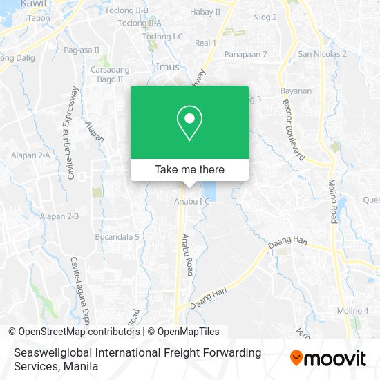Seaswellglobal International Freight Forwarding Services map