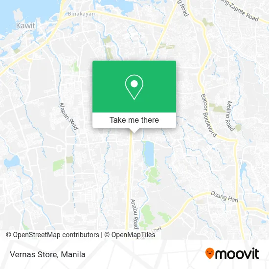 Vernas Store map