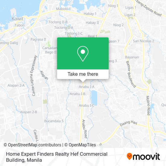 Home Expert Finders Realty Hef Commercial Building map