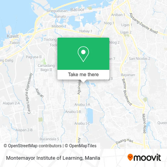 Montemayor Institute of Learning map