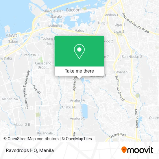 Ravedrops HQ map
