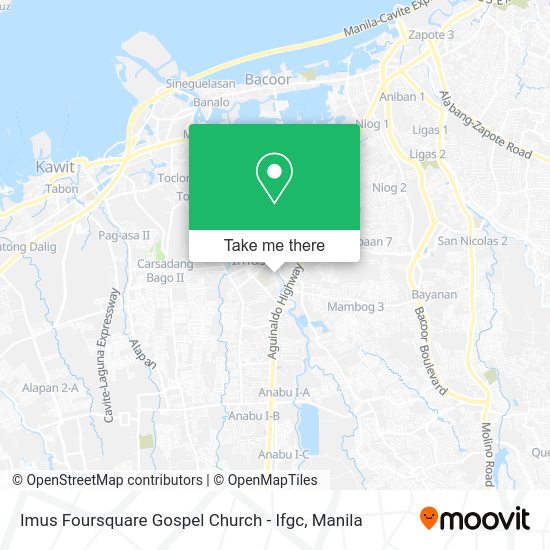 Imus Foursquare Gospel Church - Ifgc map
