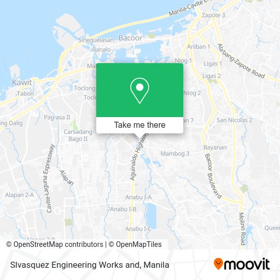 Slvasquez Engineering Works and map