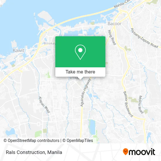 Rals Construction map