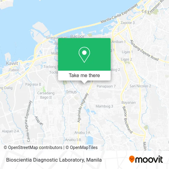 Bioscientia Diagnostic Laboratory map
