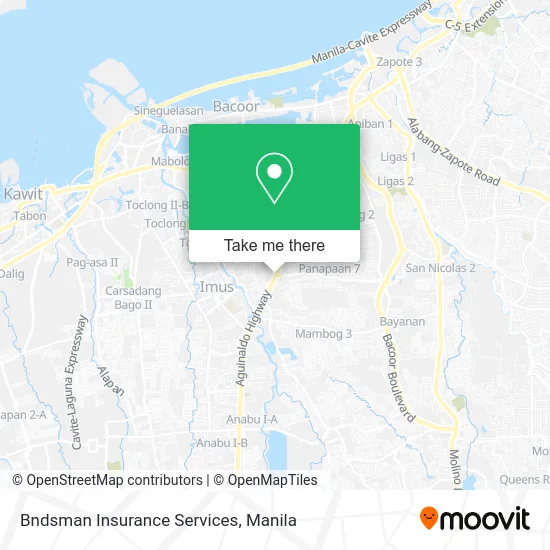 Bndsman Insurance Services map