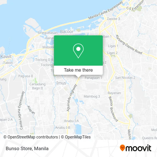 Bunso Store map