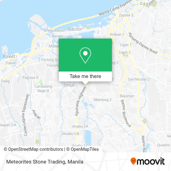 Meteorites Stone Trading map