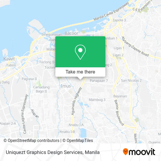 Uniquezt Graphics Design Services map