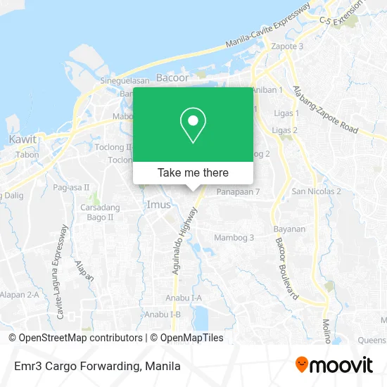 Emr3 Cargo Forwarding map