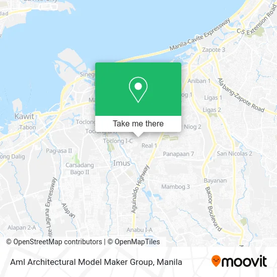 Aml Architectural Model Maker Group map