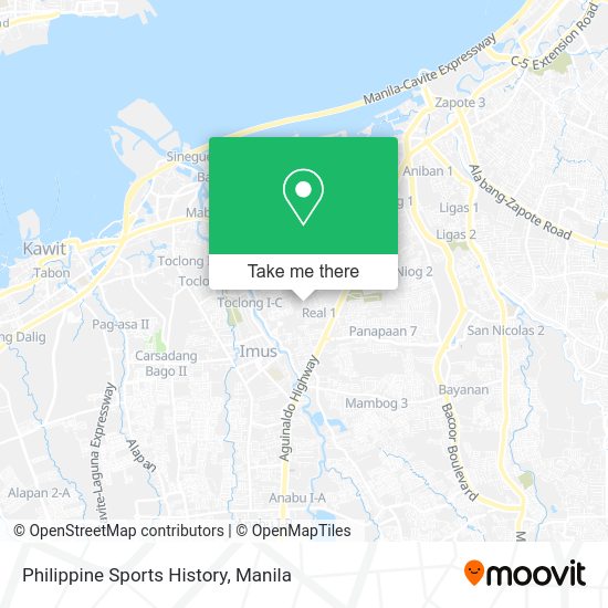 Philippine Sports History map