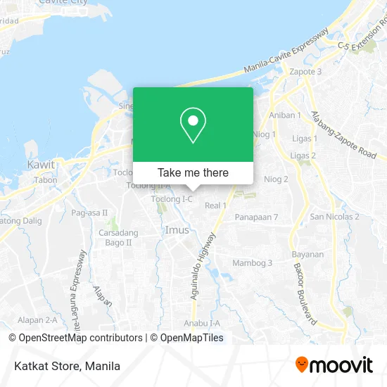 Katkat Store map