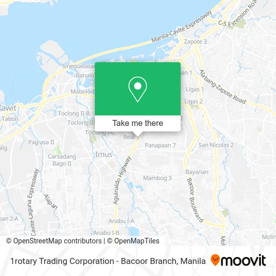 1rotary Trading Corporation - Bacoor Branch map