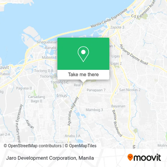 Jaro Development Corporation map