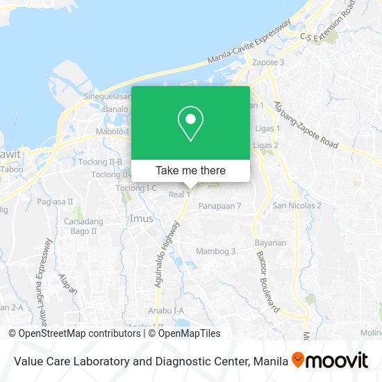 Value Care Laboratory and Diagnostic Center map