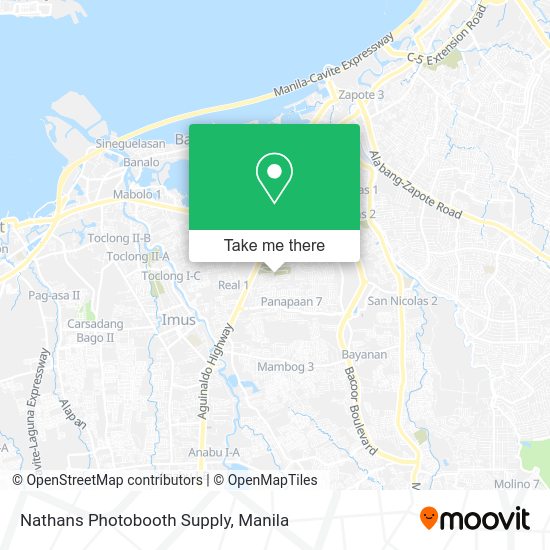 Nathans Photobooth Supply map
