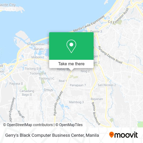 Gerry's Black Computer Business Center map