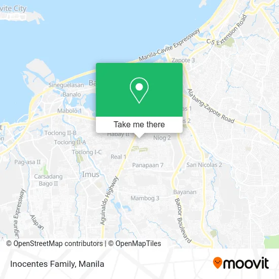 Inocentes Family map