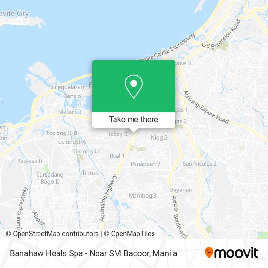 Banahaw Heals Spa - Near SM Bacoor map