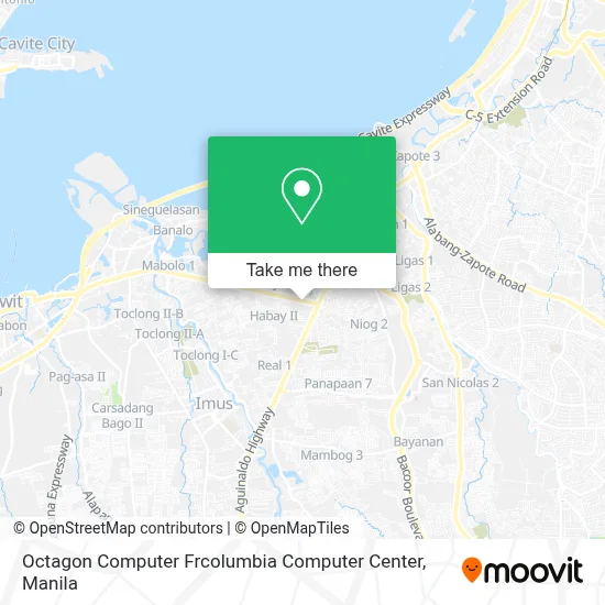 Octagon Computer Frcolumbia Computer Center map