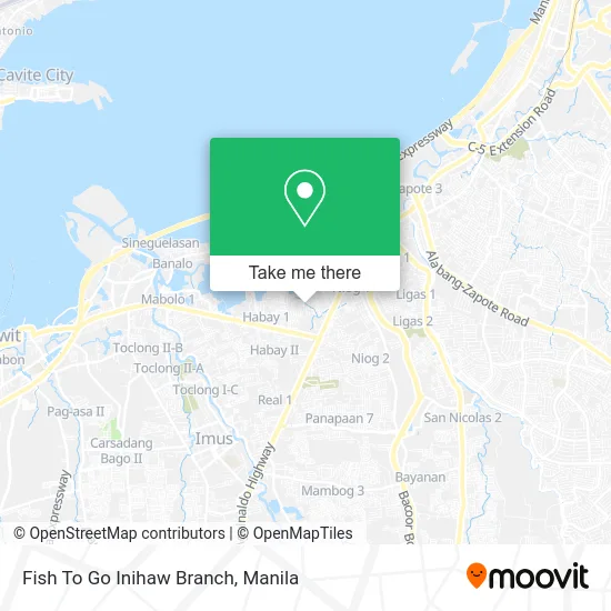 Fish To Go Inihaw Branch map