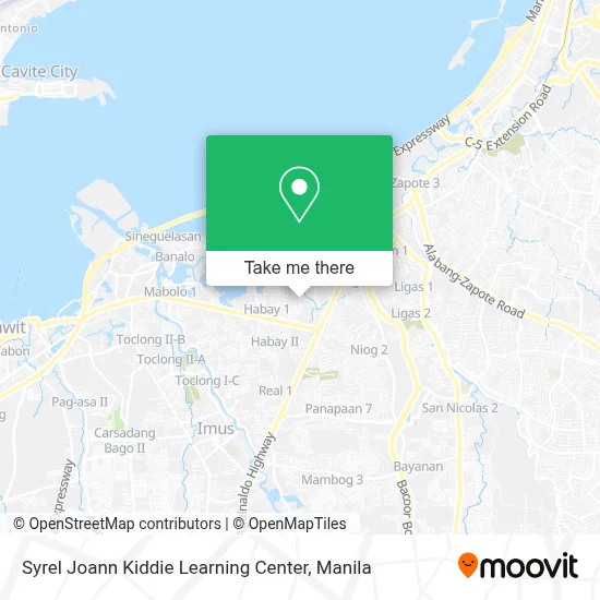 Syrel Joann Kiddie Learning Center map