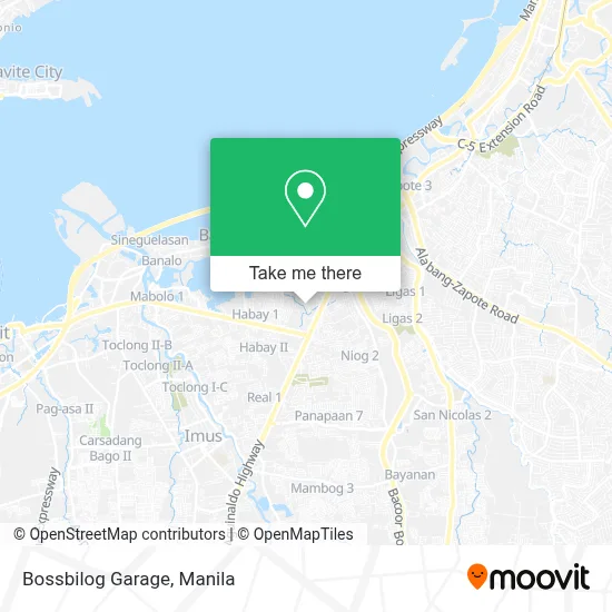 Bossbilog Garage map