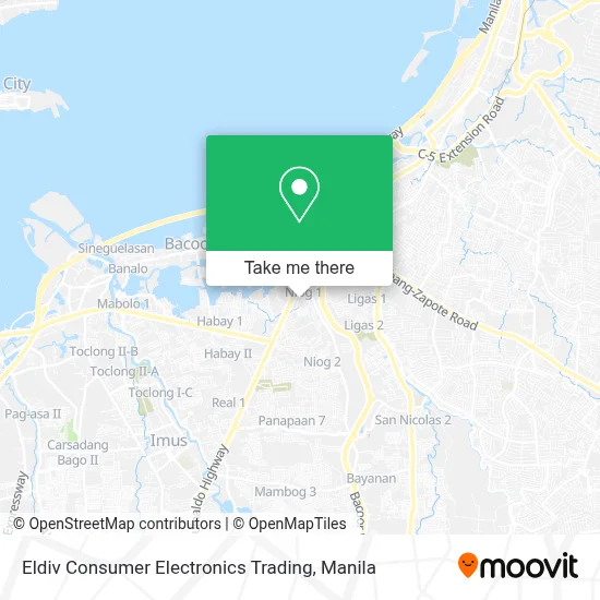 Eldiv Consumer Electronics Trading map
