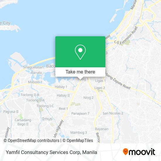 Yamfil Consultancy Services Corp map