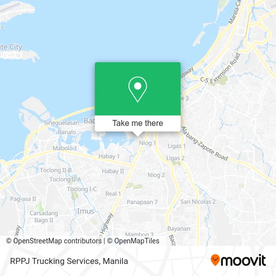 RPPJ Trucking Services map