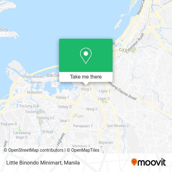 Little Binondo Minimart map