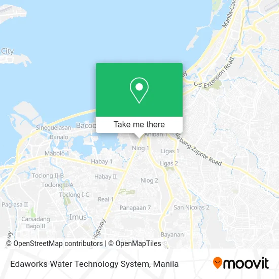 Edaworks Water Technology System map