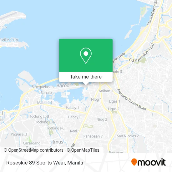 Roseskie 89 Sports Wear map