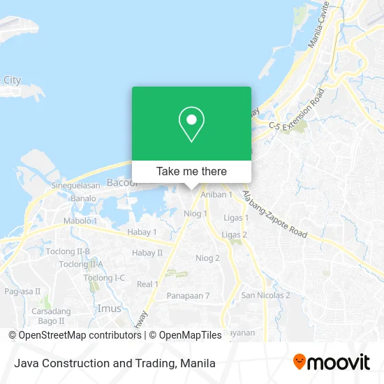 Java Construction and Trading map