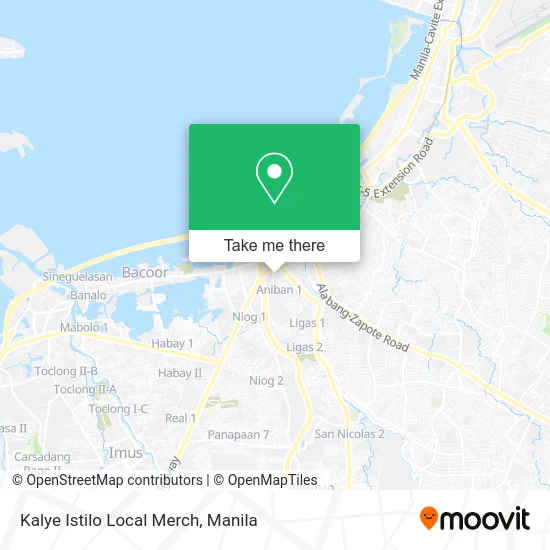 Kalye Istilo Local Merch map