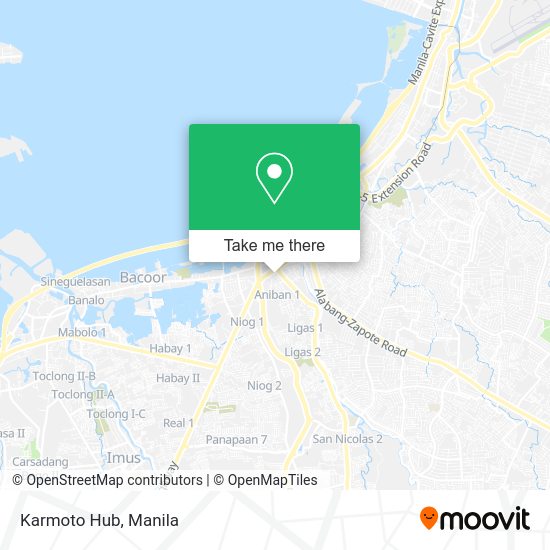 Karmoto Hub map