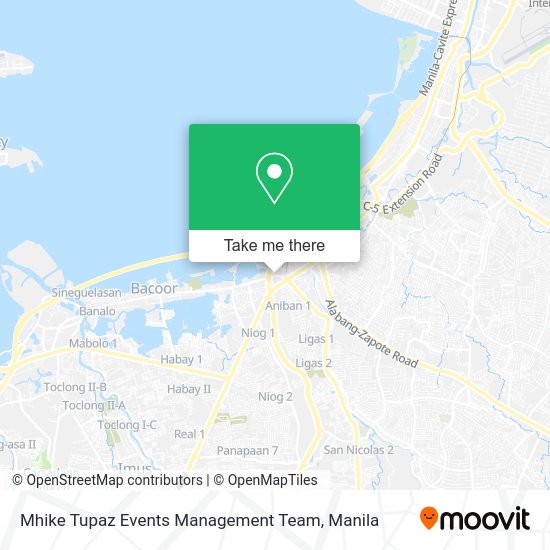 Mhike Tupaz Events Management Team map