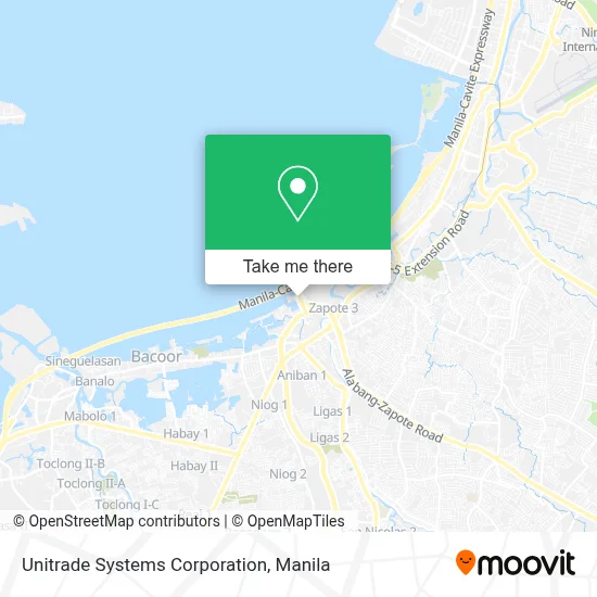 Unitrade Systems Corporation map
