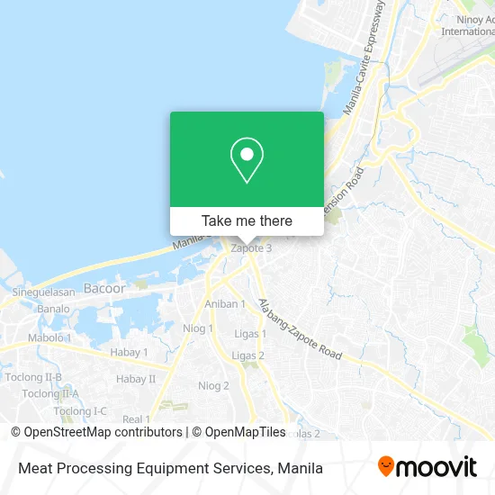 Meat Processing Equipment Services map