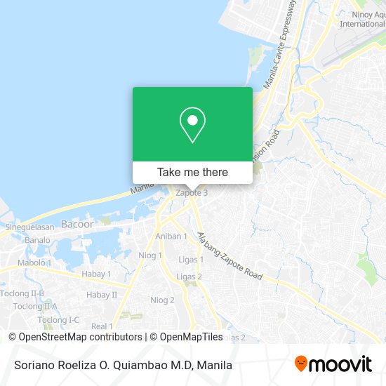 Soriano Roeliza O. Quiambao M.D map